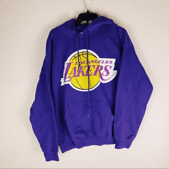 Los Angeles Lakers Hoodie Jacket Size Large - Picture 2 of 8